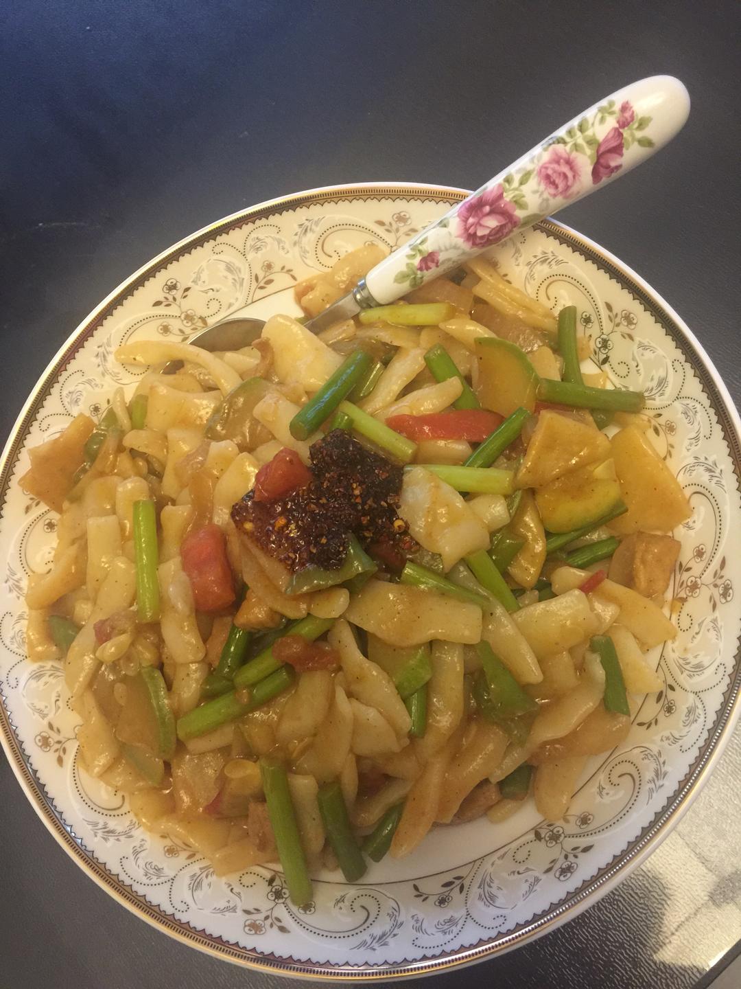 家常炒面的做法