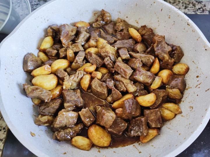 【黑蒜子牛肉粒】美味颜值集于一身的天津名菜