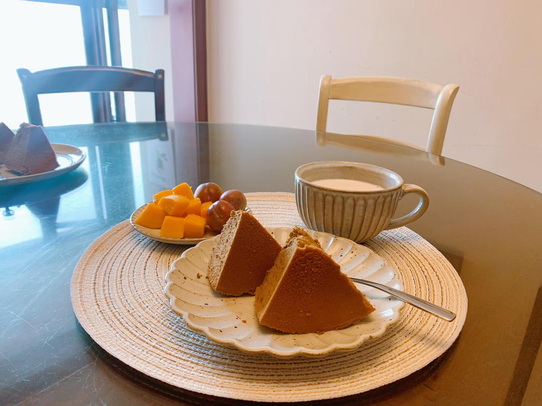 6寸加高~咖啡☕戚风