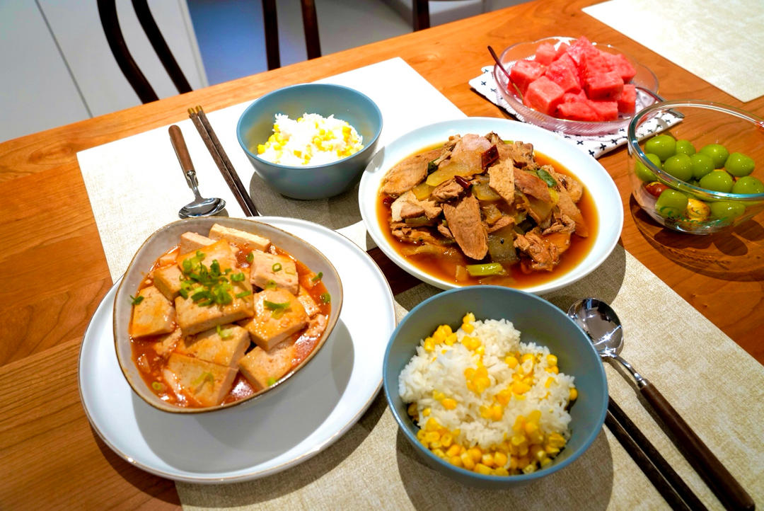 番茄沙司烧豆腐