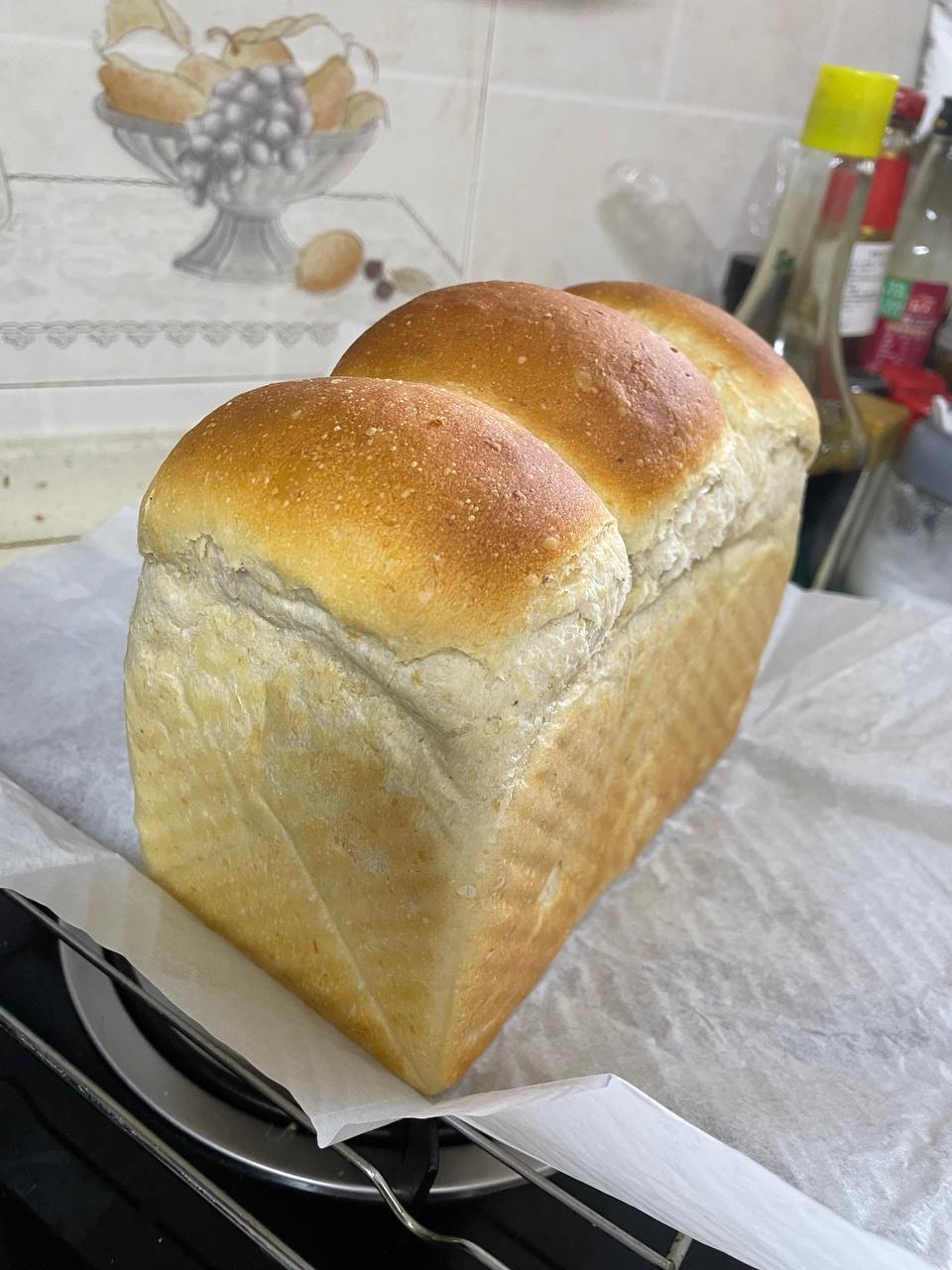 纯奶手撕吐司的做法 步骤1