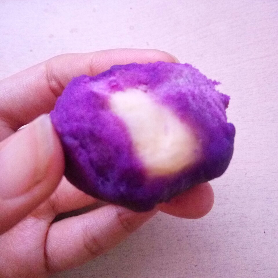 香蕉紫薯球（减脂伪大福）