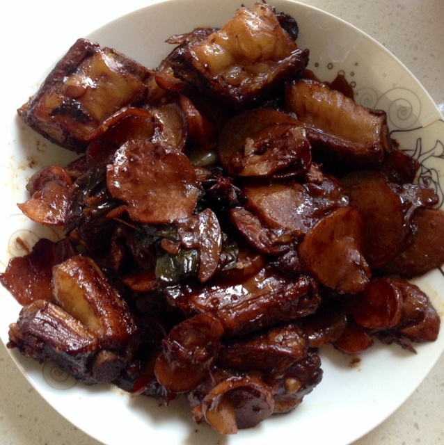 土豆炖排骨
