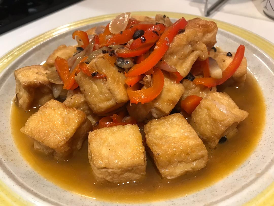 煎酿豆腐泡