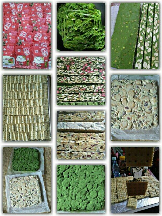 花样口味的雪花酥（12种不同口味）