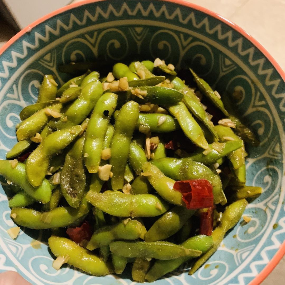 夏日爽口凉拌毛豆