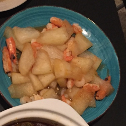 冬瓜炒虾仁