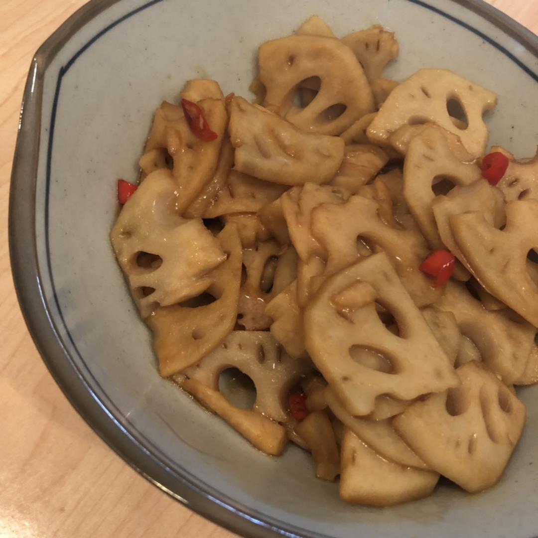 金平藕片（冷热皆好吃的日式小菜）
