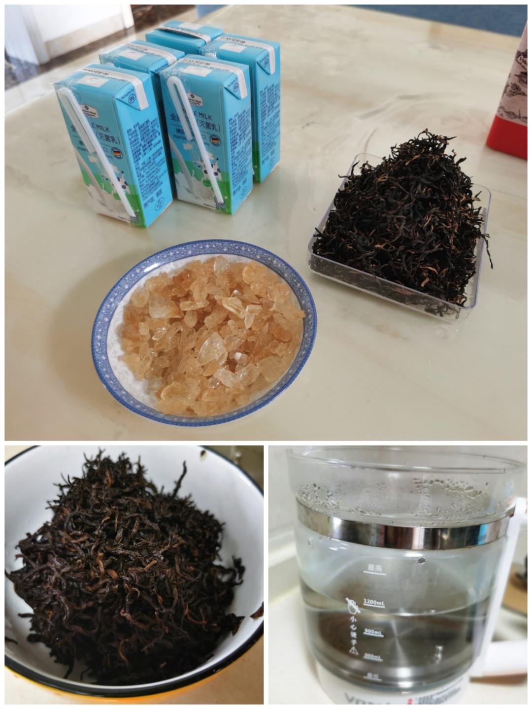 自制原味奶茶