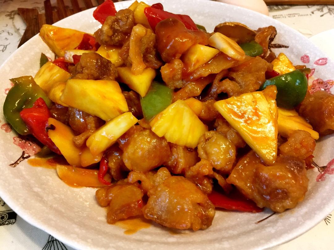 菠萝咕噜肉