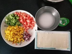 鸡汤豆腐的做法 步骤1