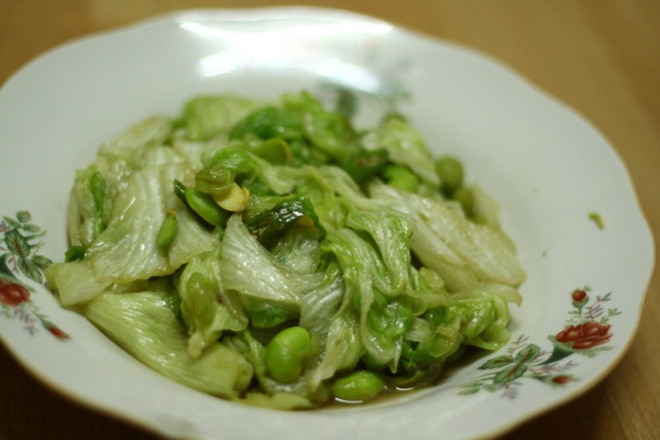 清炒生菜
