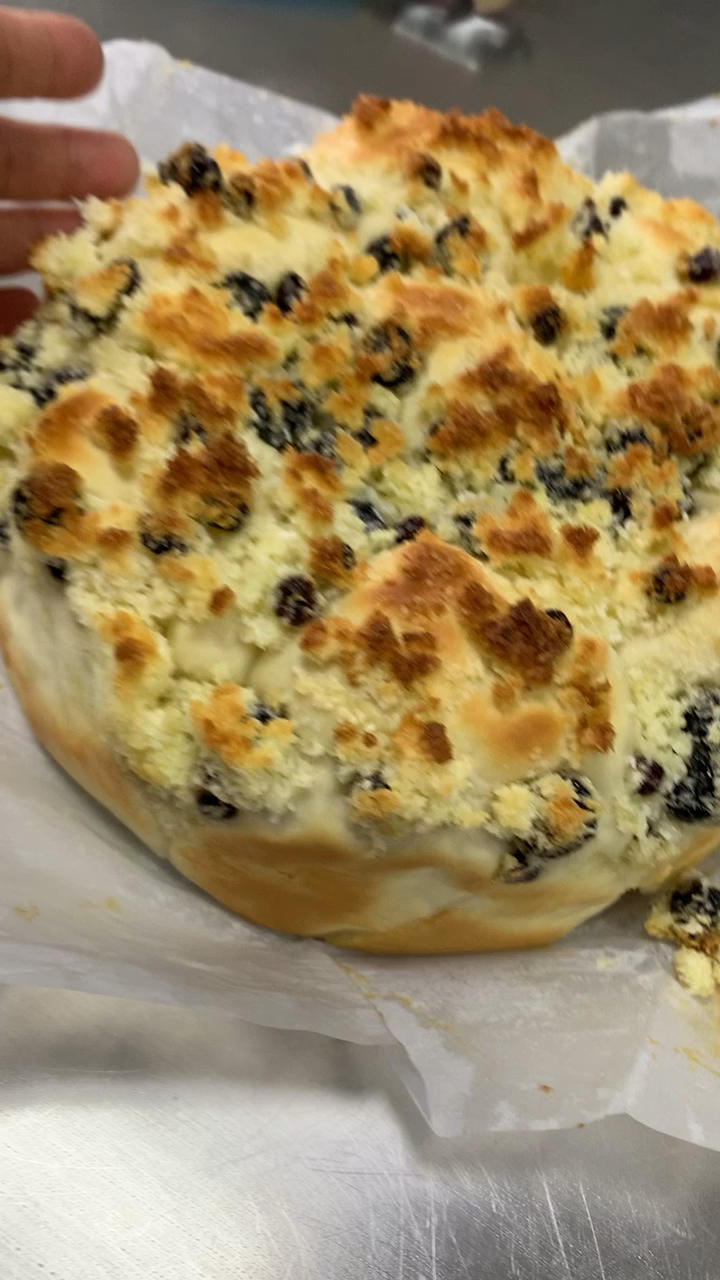 泡浆椰奶红豆面包