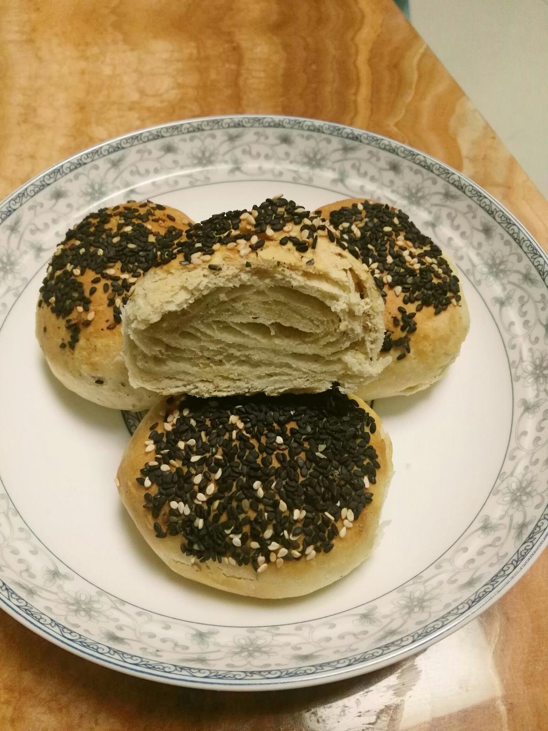 油酥烧饼(比麻酱烧饼更美味)