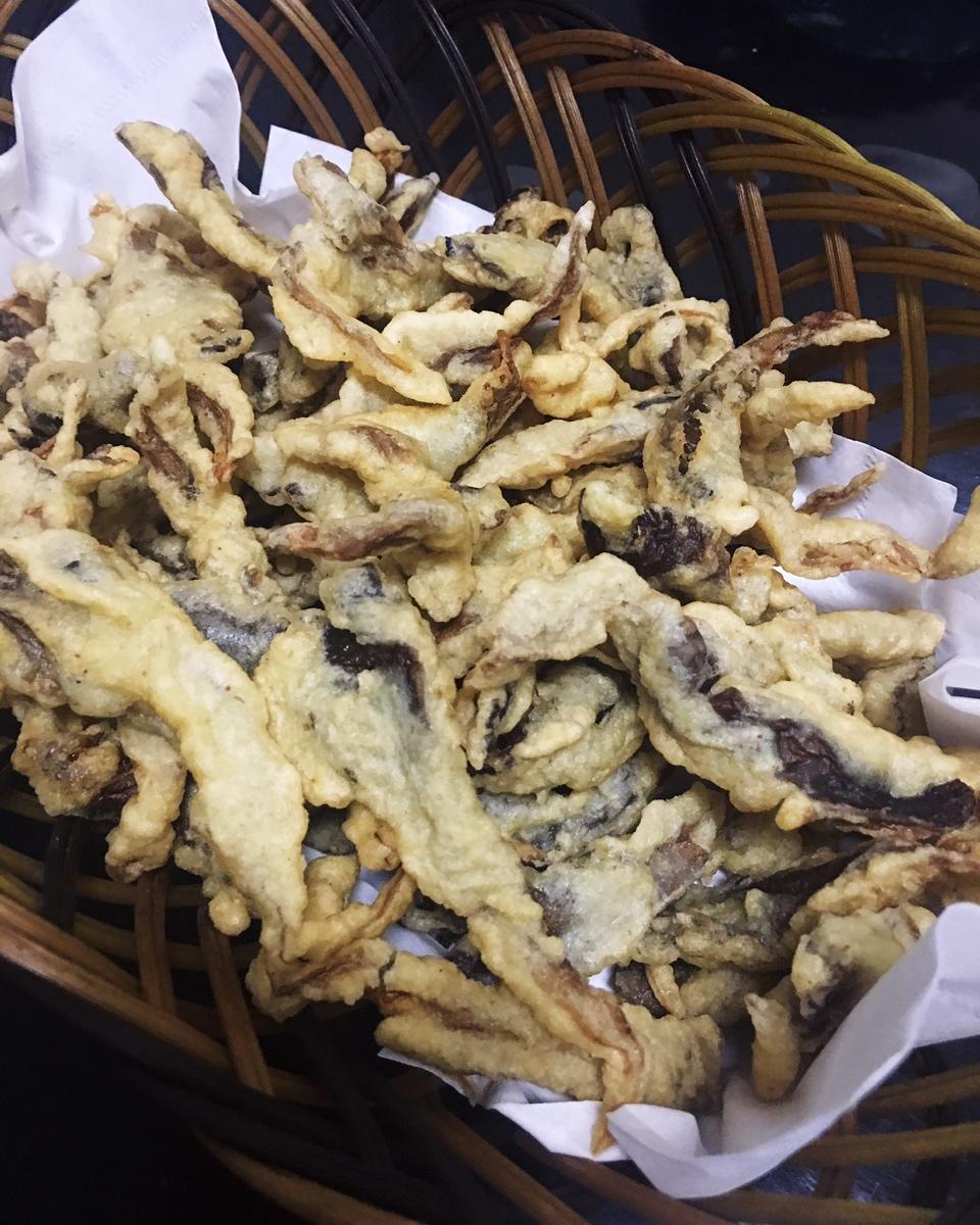 炸蘑菇