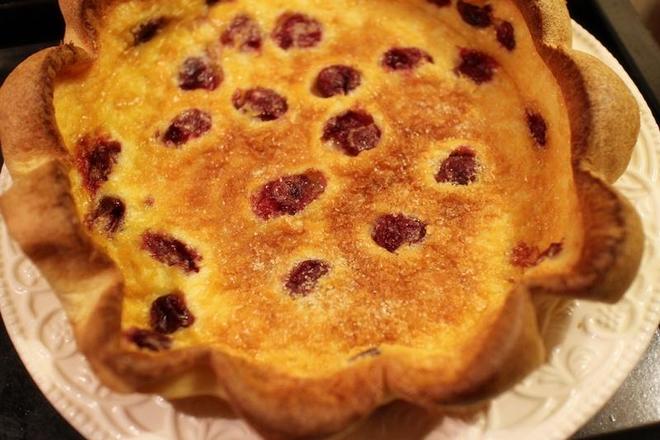 法式樱桃水果蛋糕 Clafoutis aux cerises的做法