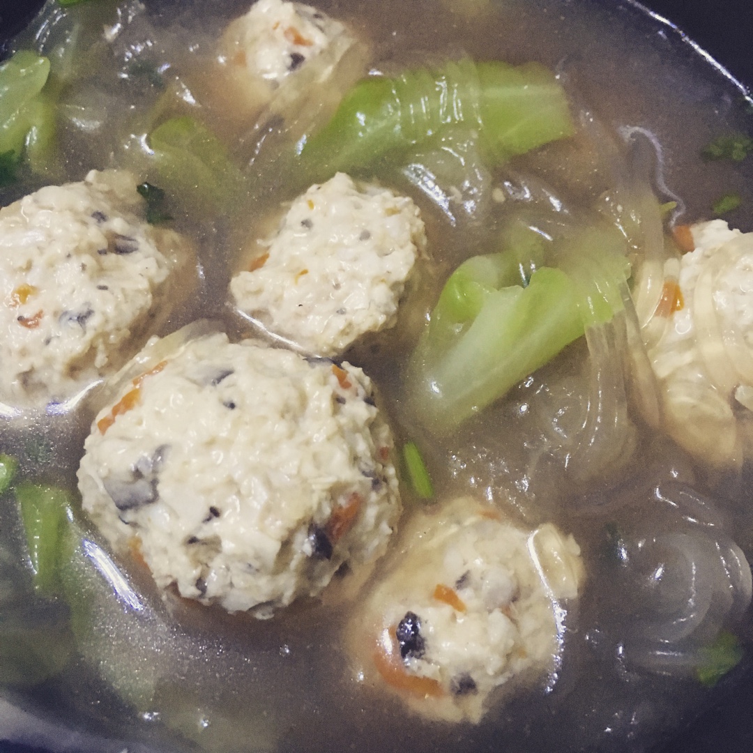 碧波蔬菜鸡肉丸