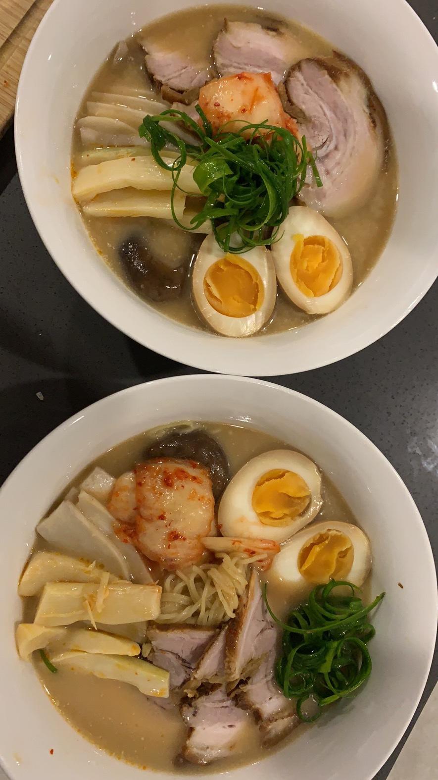 简易日式和风豚骨拉面的做法