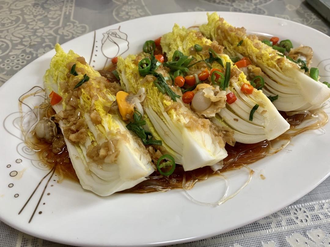 蒜蓉粉丝蒸娃娃菜