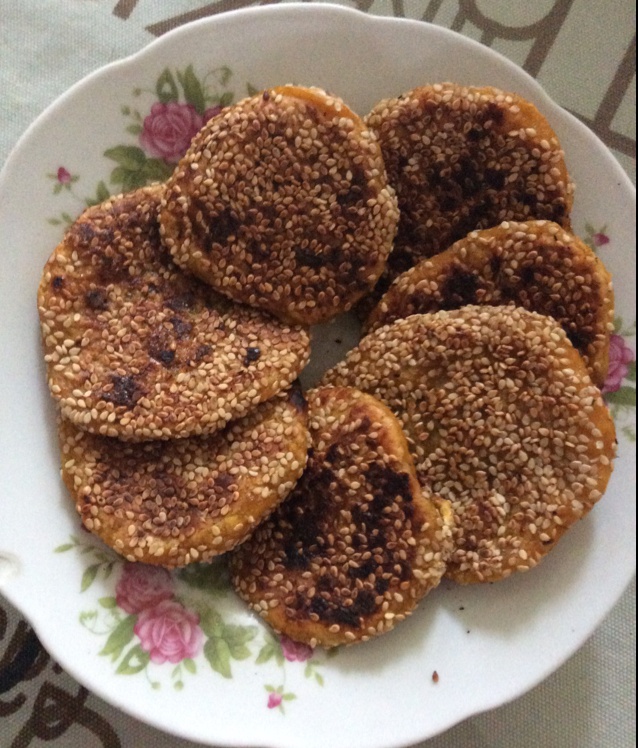 金钱南瓜饼