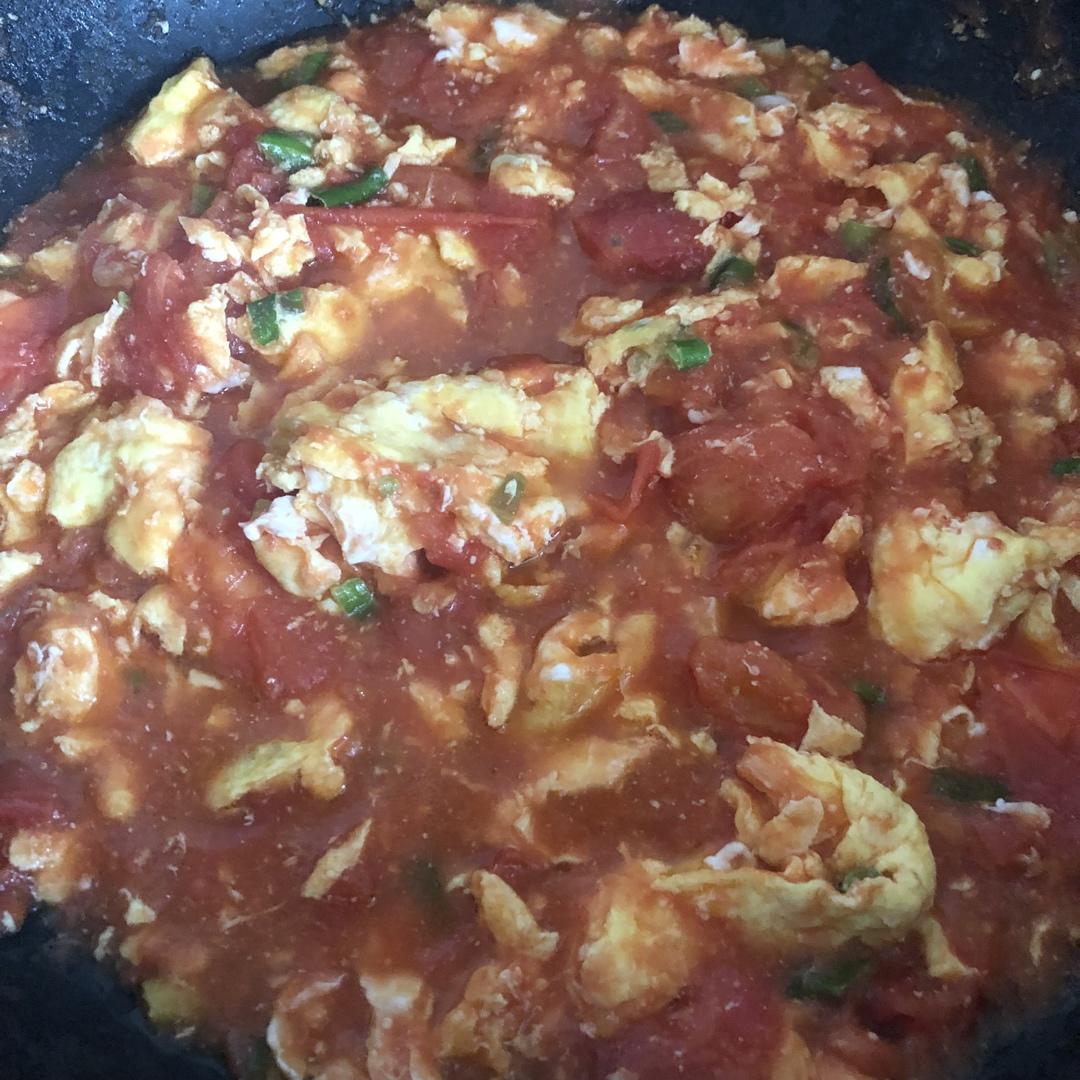 最好吃的柿子炒鸡蛋