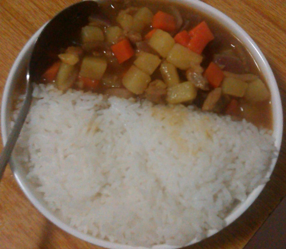 咖喱猪肉饭