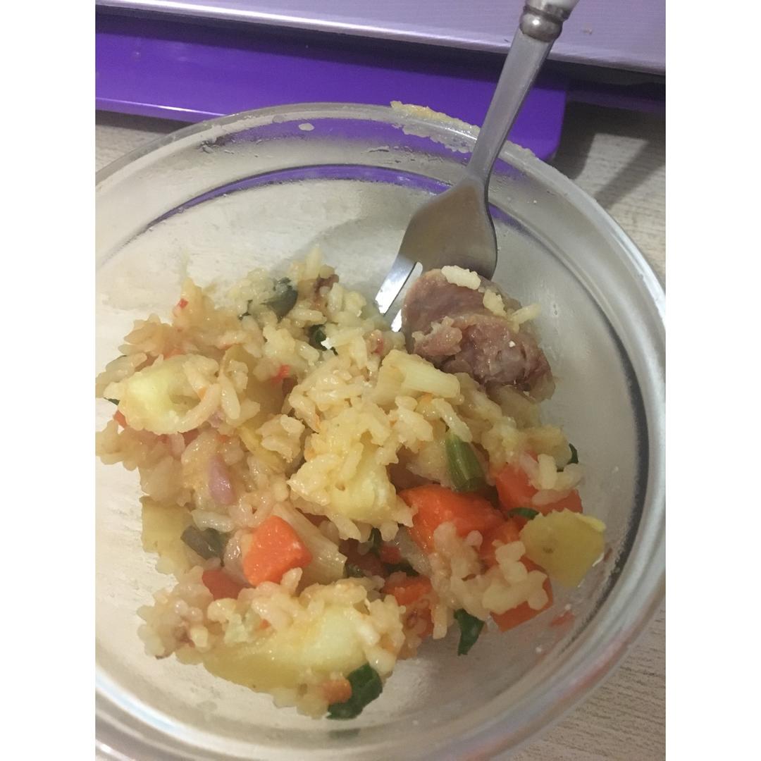 土豆焖饭（电饭锅版）