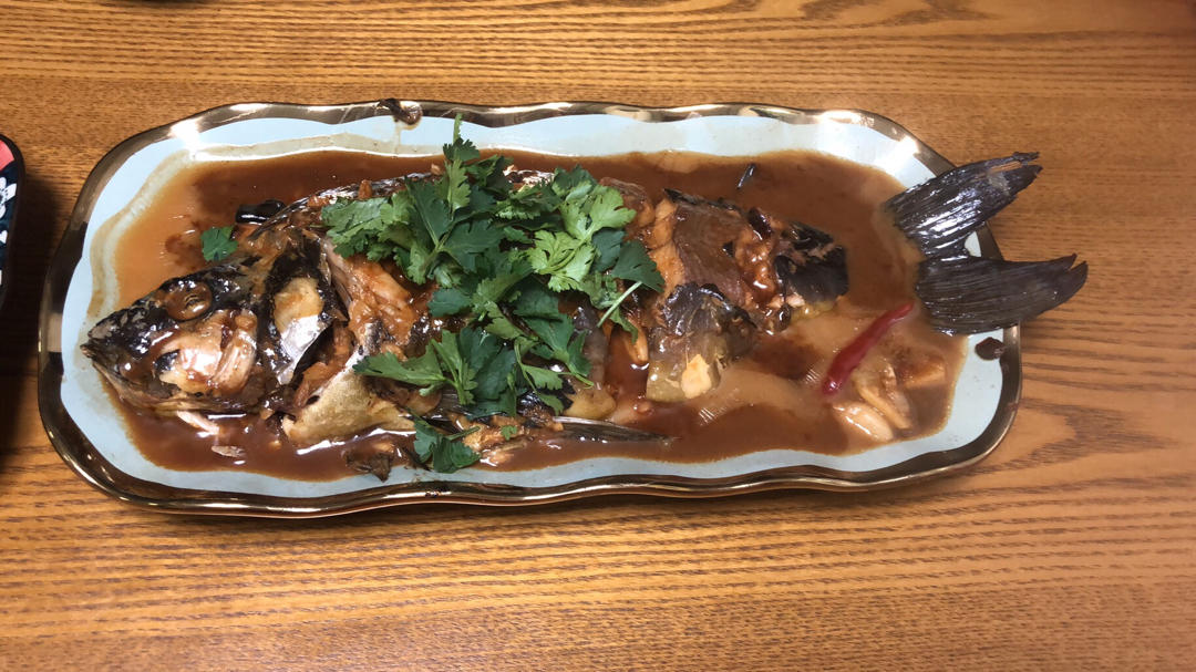 红烧三道鳞