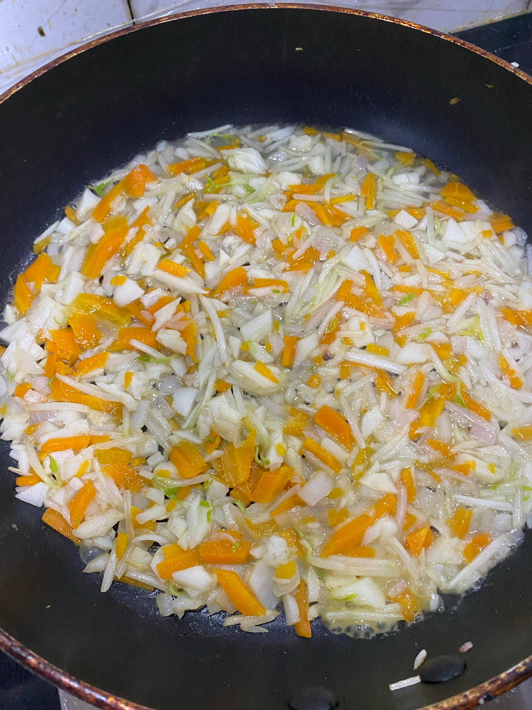 豆芽胡萝卜煎饼（10个月辅食）