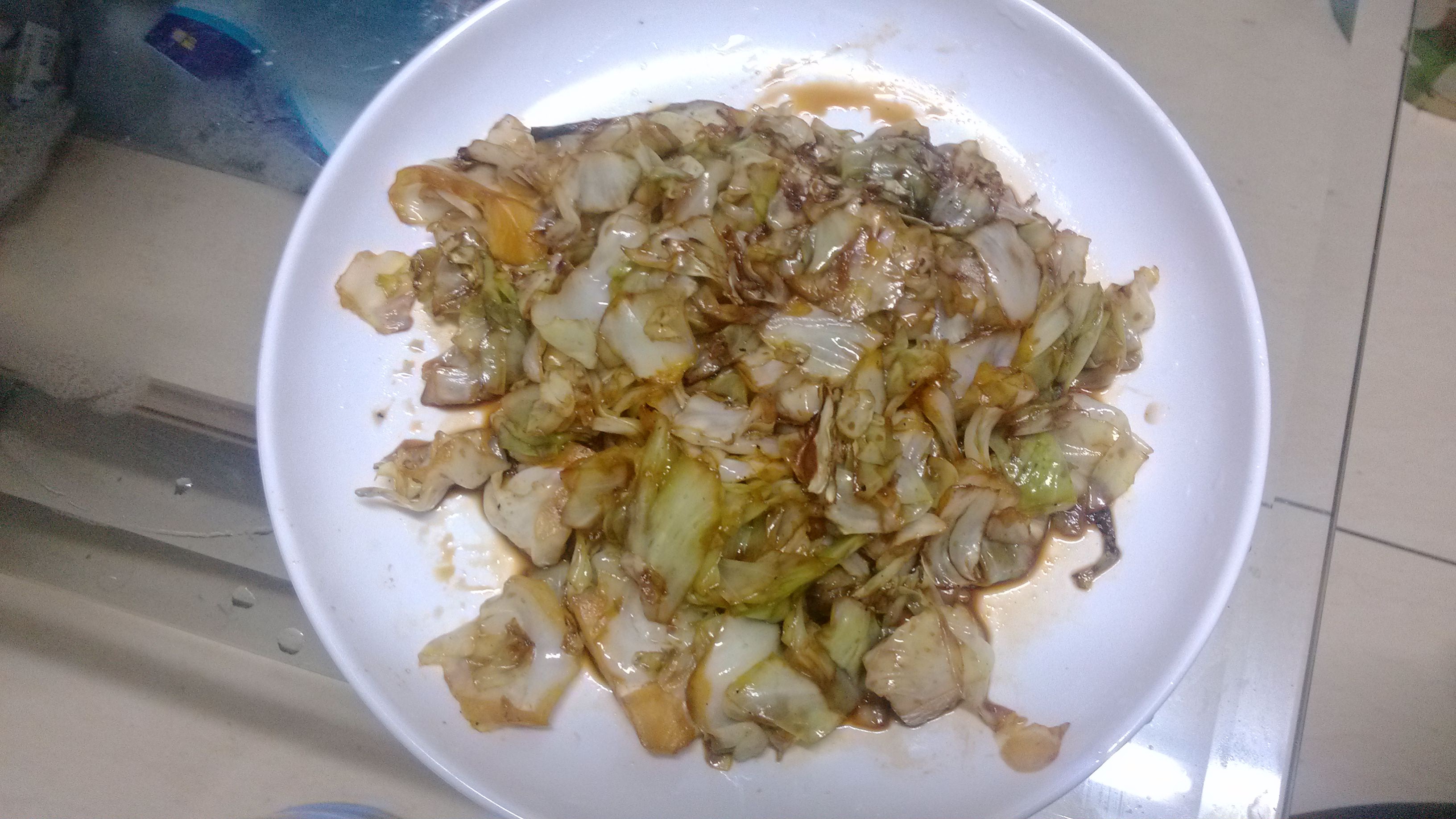 酱爆圆白菜