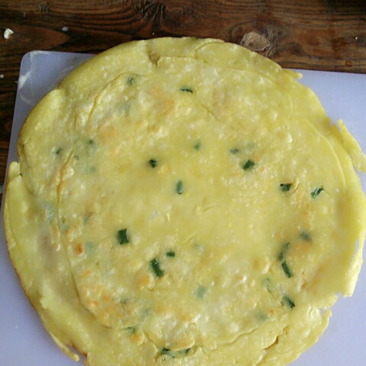 香葱鸡蛋饼