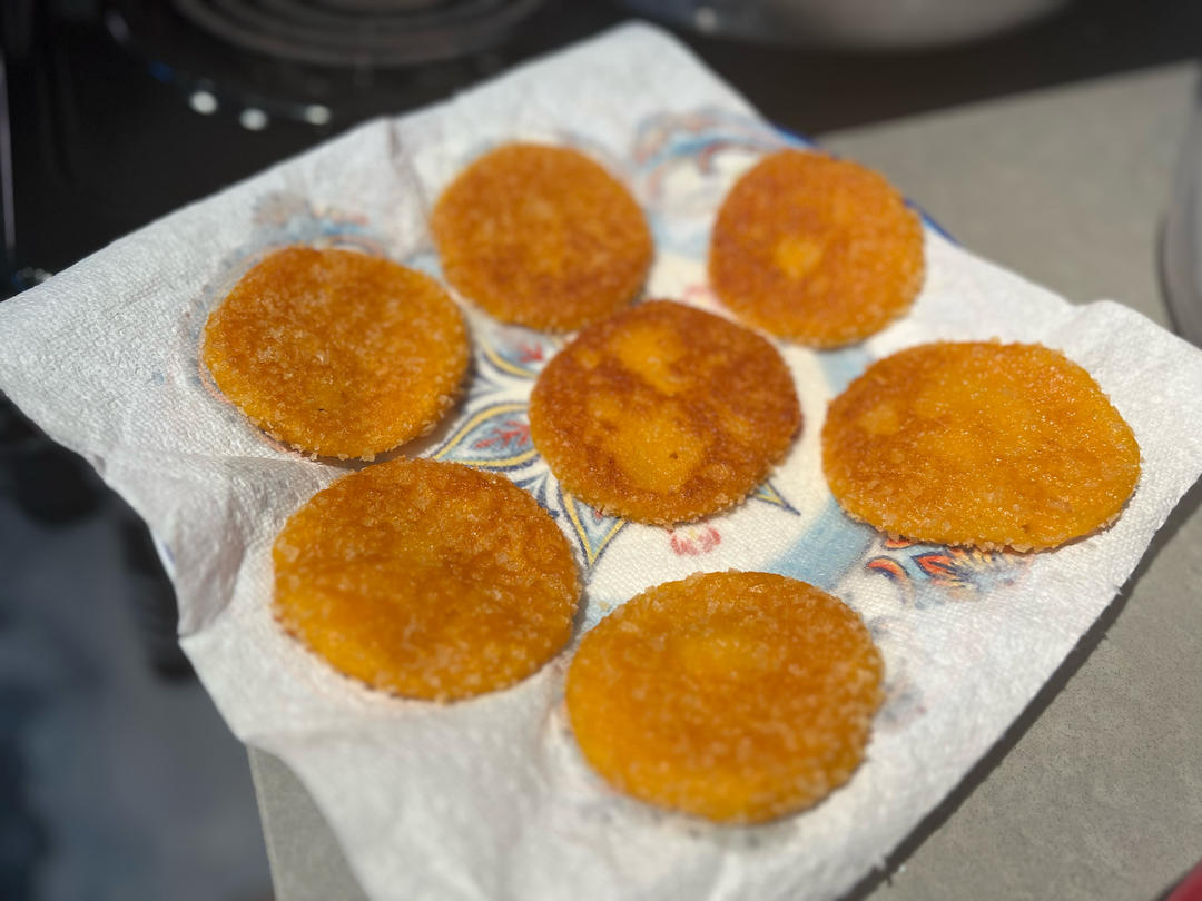 不会变形的南瓜饼