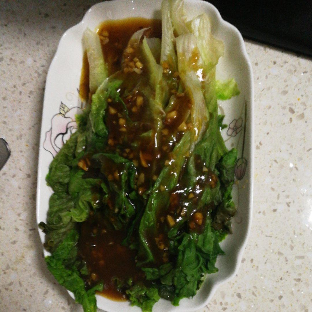 家常菜 蚝油生菜