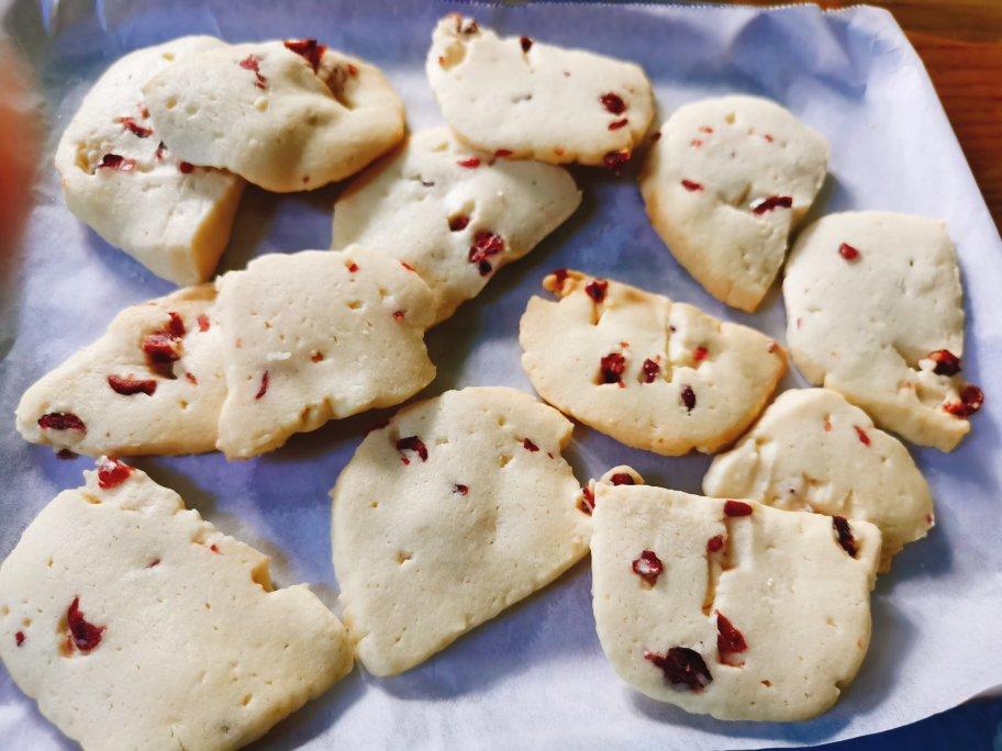 低糖少油版蔓越莓饼干
