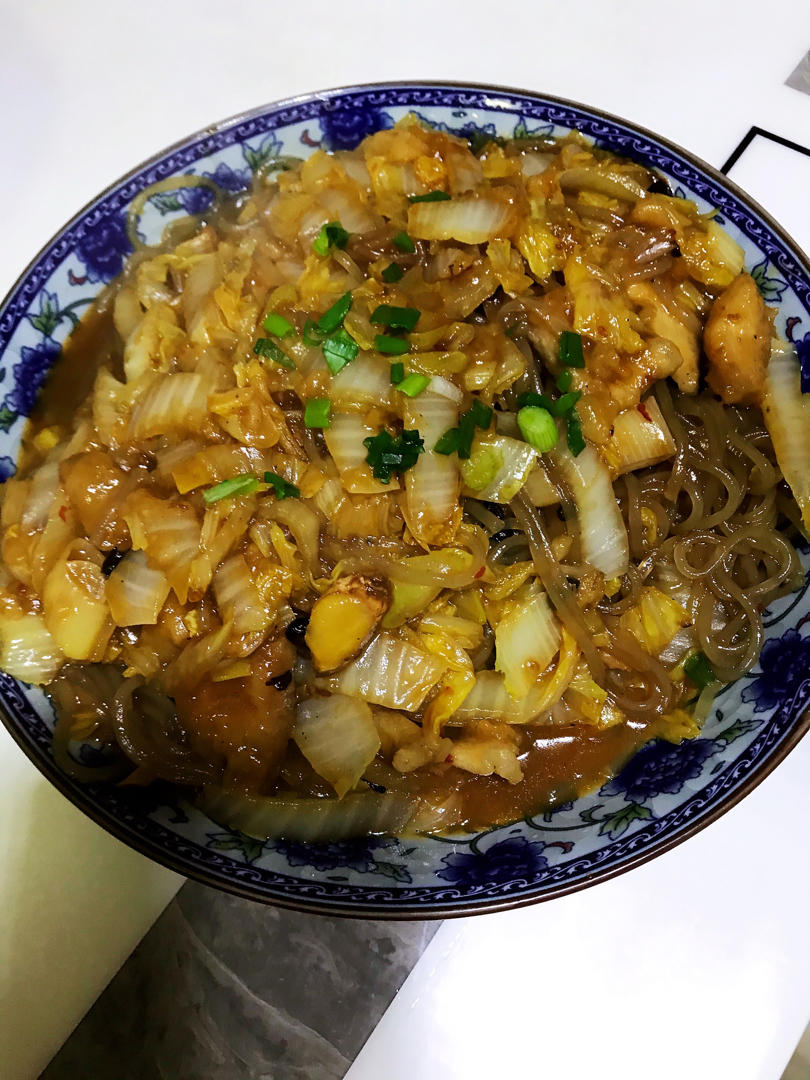 猪肉白菜炖粉条