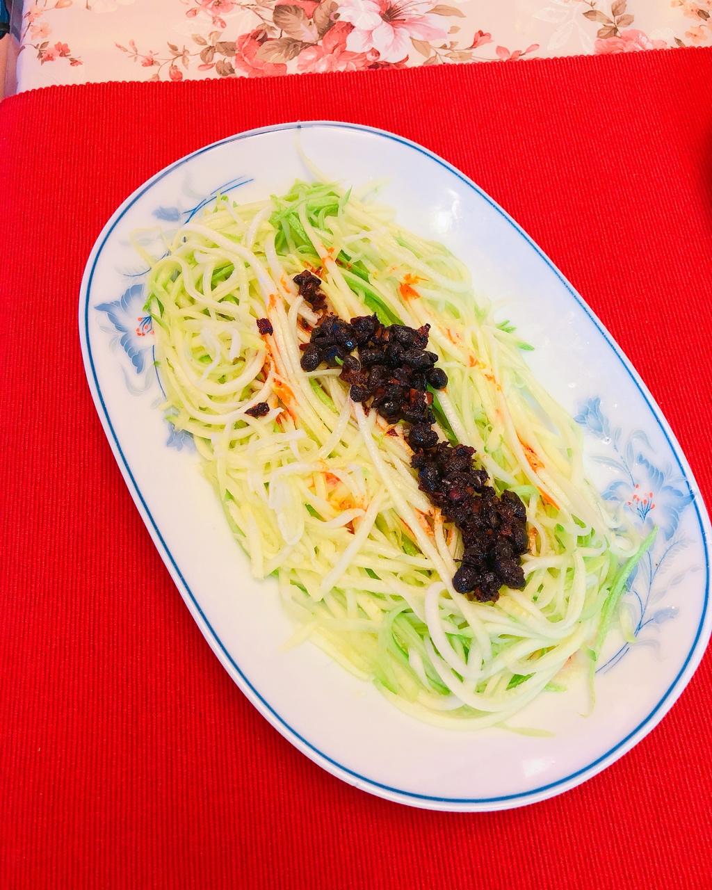 生拌西葫芦