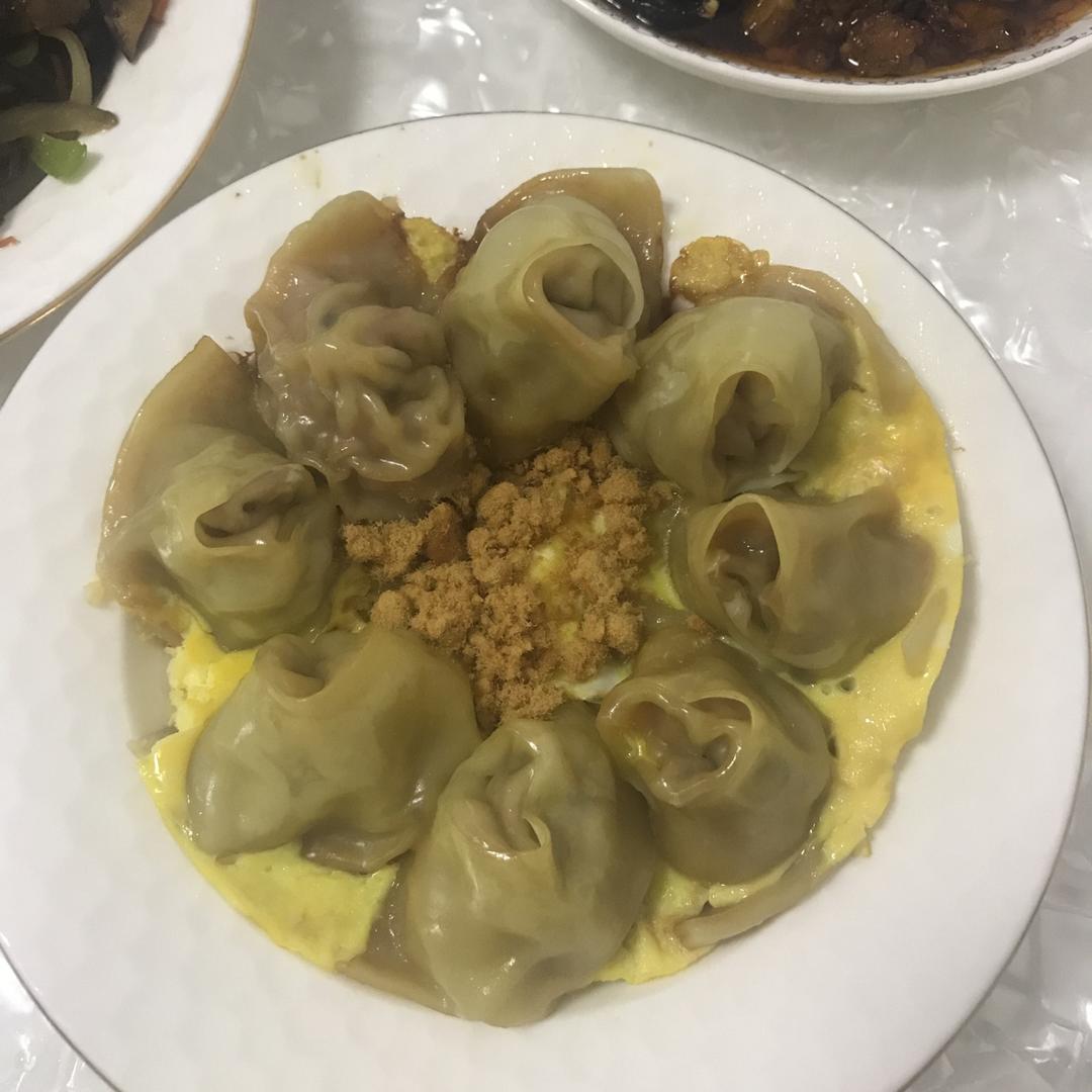 蛋煎饺子