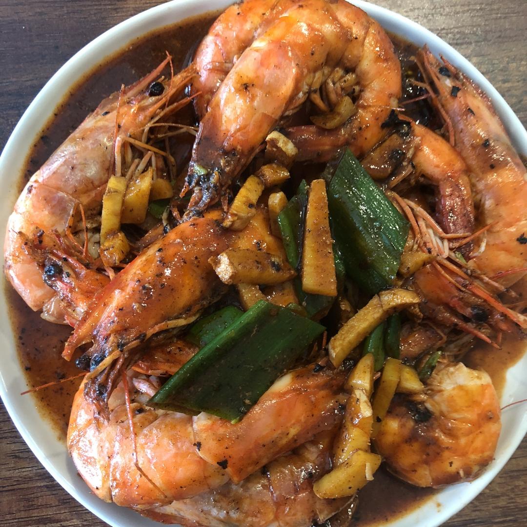油焖大虾
