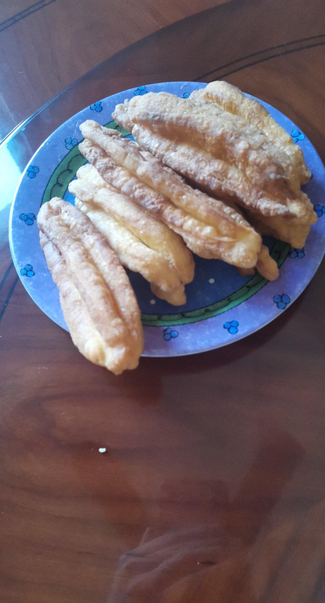 自制无泡打粉油条