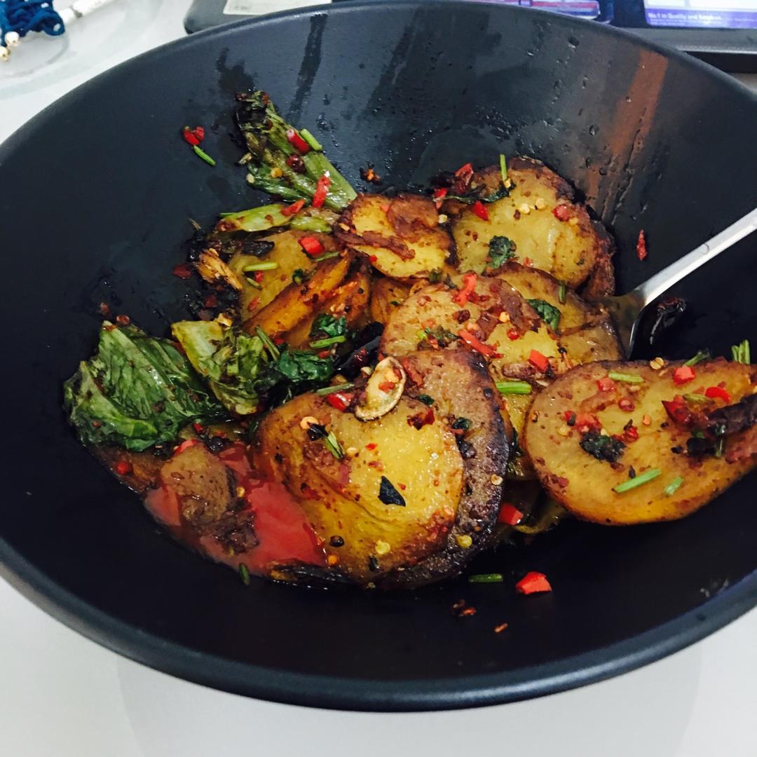 干锅土豆片