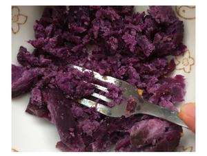 紫薯芋泥肉松盒子的做法 步骤2