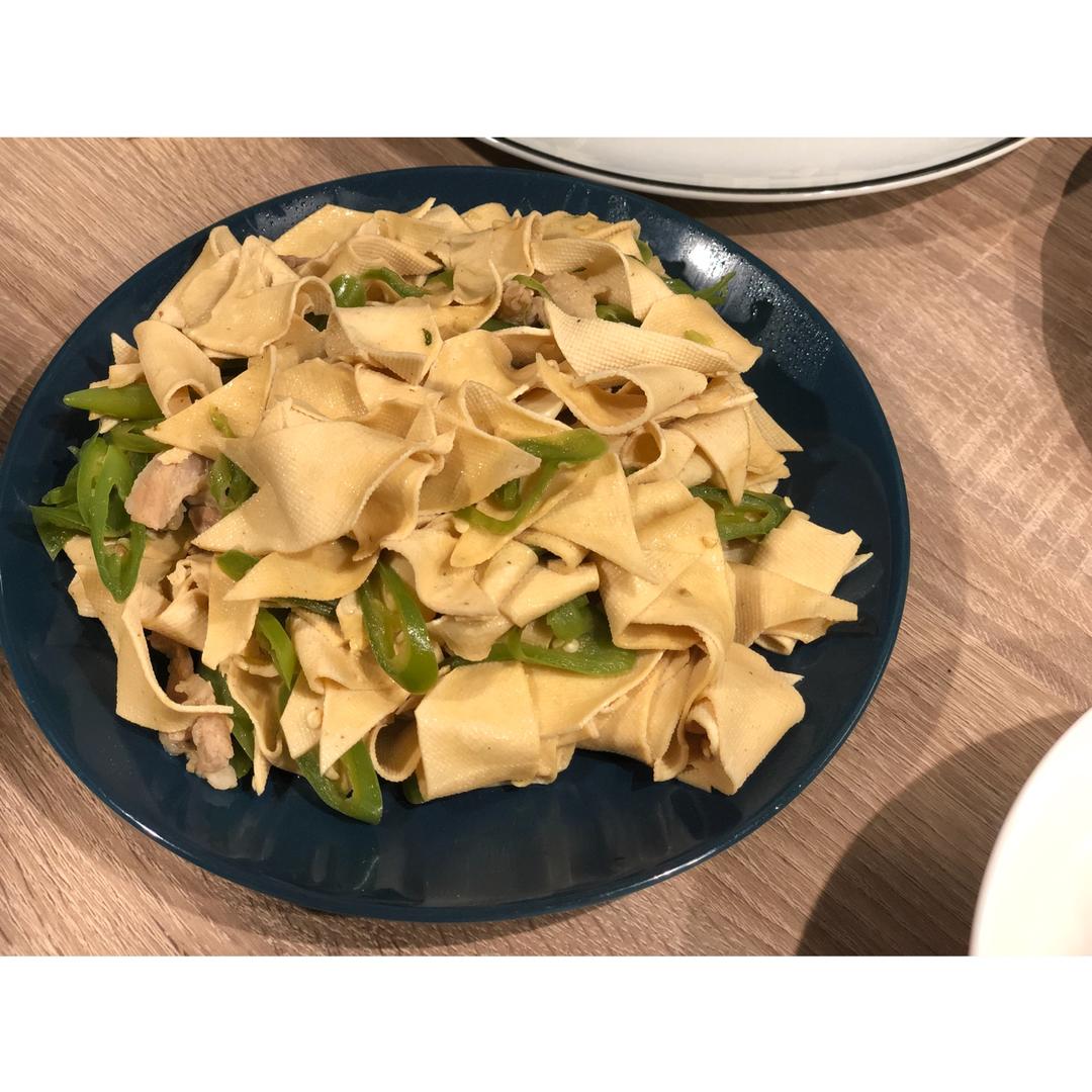 东北尖椒干豆腐