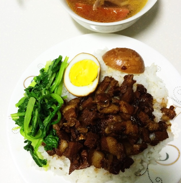 台式卤肉饭