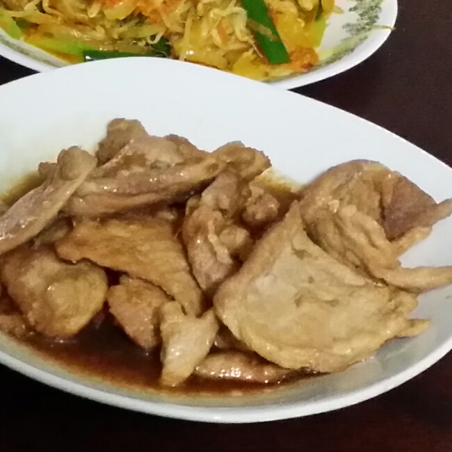 姜烧猪肉