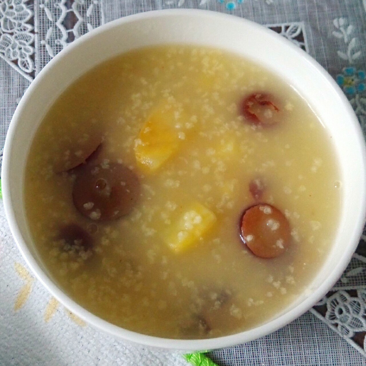 把每天的早餐都放这里