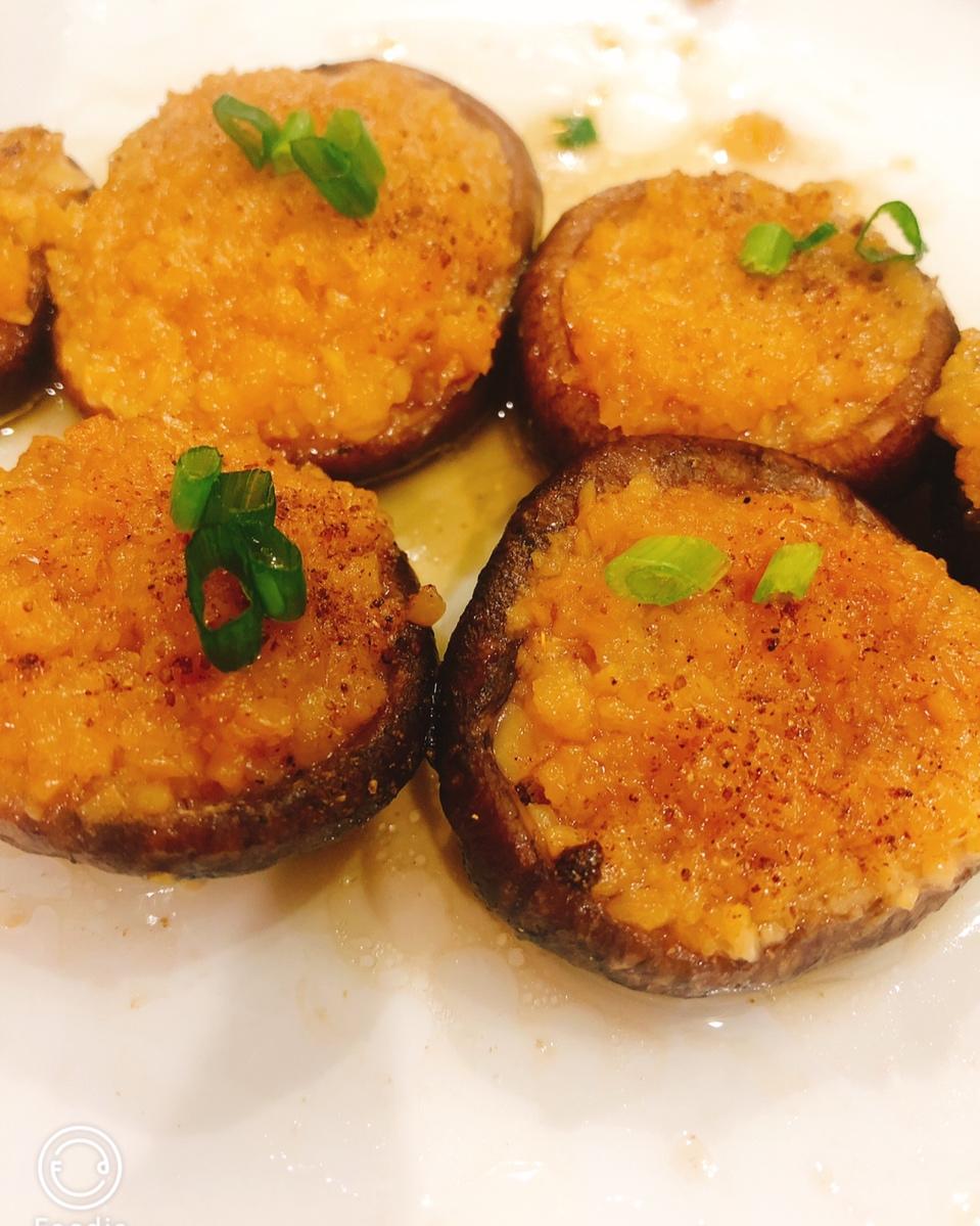 【蒜蓉烤香菇】