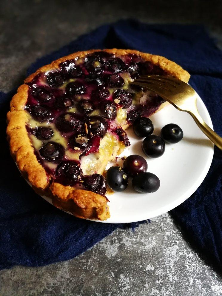 汉堡菡宝做的蓝莓派