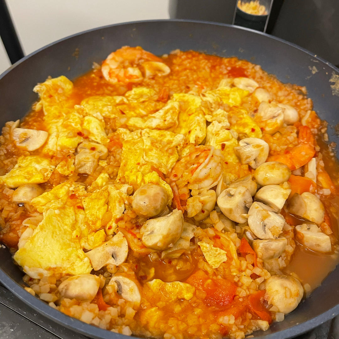 减脂餐｜无米番茄烩饭，简单好吃‼️