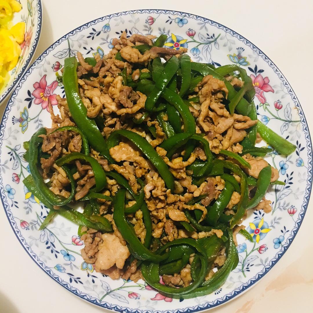 青椒肉丝--下饭快手菜