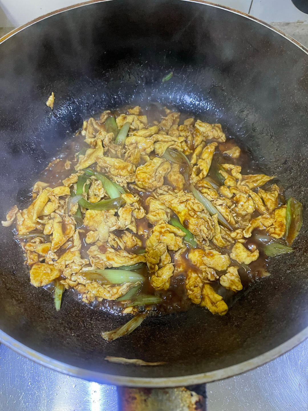 “东北yyds鸡蛋酱”太费米饭了！3步搞定超简单！